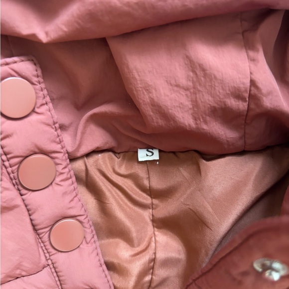 Amazon Rust Quilted Puffer pullover jacket - Picture 4 of 4